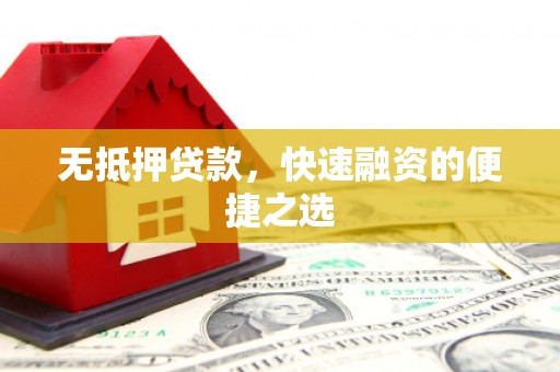 罗东无抵押贷款，快速融资的便捷之选