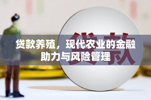 罗东贷款养殖，现代农业的金融助力与风险管理