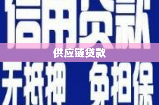 罗东供应链贷款