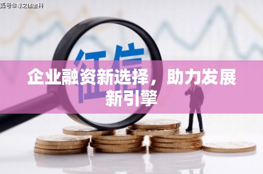 罗东企业融资新选择，助力发展新引擎