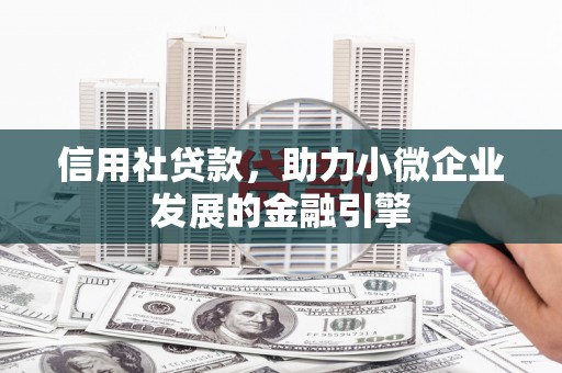 罗东信用社贷款，助力小微企业发展的金融引擎
