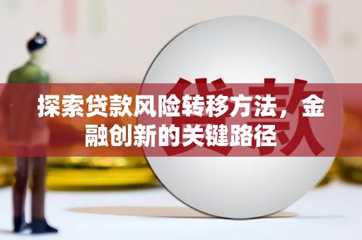 罗东探索贷款风险转移方法，金融创新的关键路径