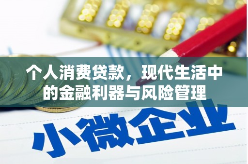 罗东个人消费贷款，现代生活中的金融利器与风险管理