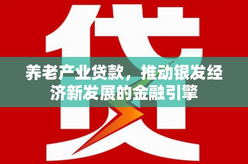 罗东养老产业贷款，推动银发经济新发展的金融引擎