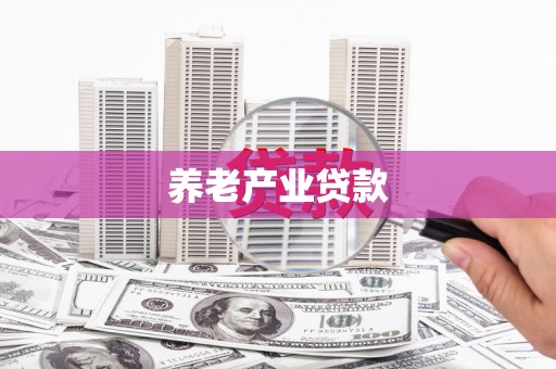 罗东养老产业贷款