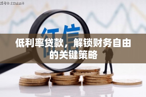 罗东低利率贷款，解锁财务自由的关键策略