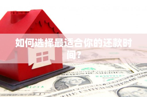 罗东如何选择最适合你的还款时间？