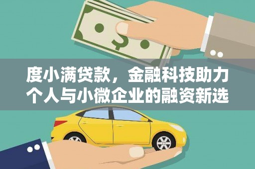 罗东度小满贷款，金融科技助力个人与小微企业的融资新选择