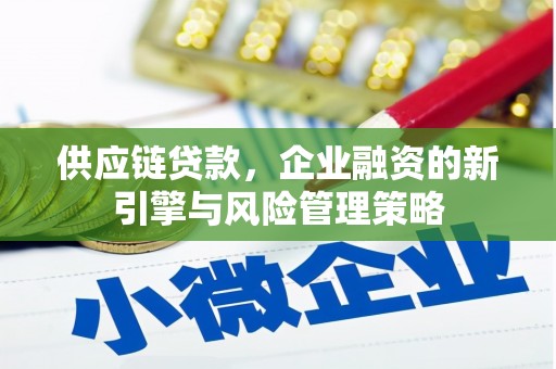 罗东供应链贷款，企业融资的新引擎与风险管理策略