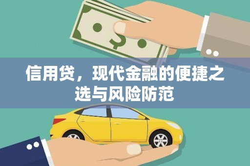 罗东信用贷，现代金融的便捷之选与风险防范