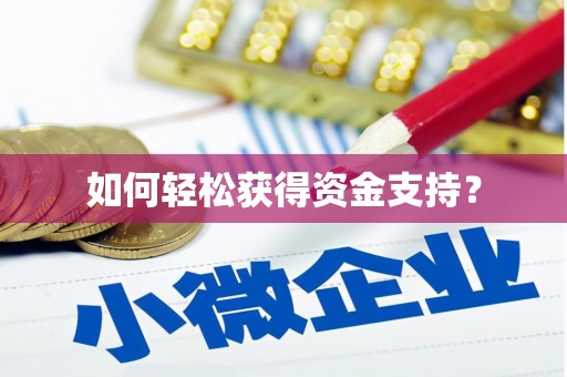 罗东如何轻松获得资金支持？