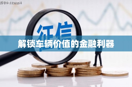 罗东解锁车辆价值的金融利器