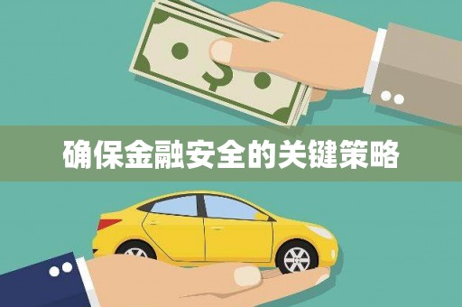 罗东确保金融安全的关键策略