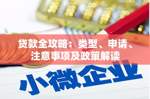 罗东贷款全攻略：类型、申请、注意事项及政策解读