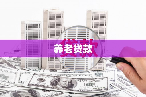 罗东养老贷款